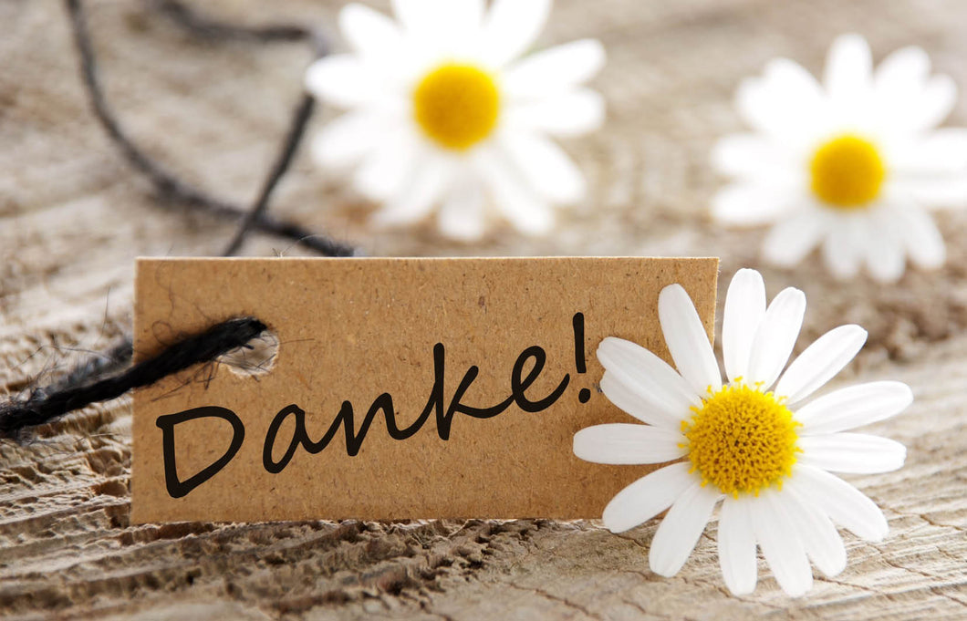 Karte Sujet «Danke»